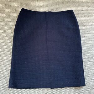 Talbots Navy Pencil Skirt